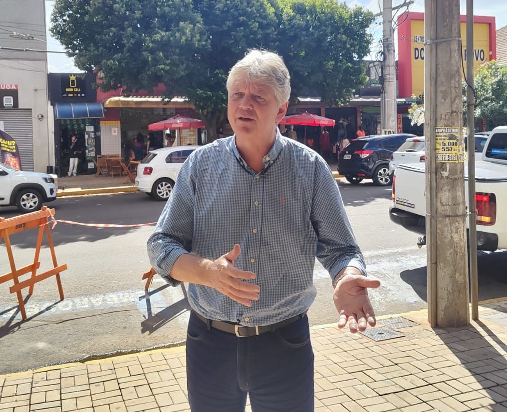 Verruck recebe diagnóstico de comerciantes para fortalecer Centro da Capital