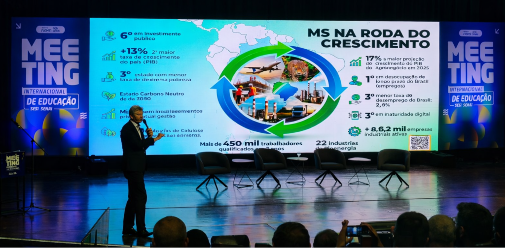 Em palestra, Verruck aborda desenvolvimento e educação