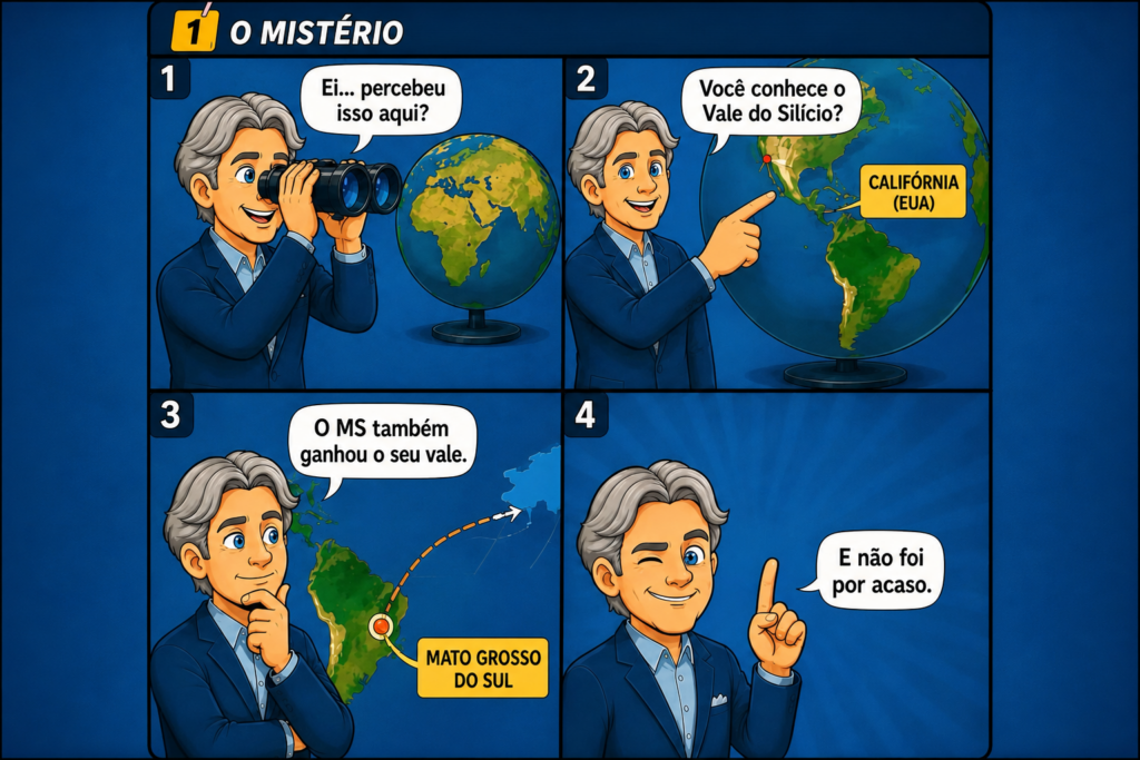 Verruck une tecnologia e quadrinhos em episódios que mostram a força de MS