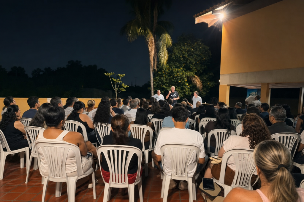 Jaime Verruck e Santullo da Tereza participam de reuniões no Itanhangá e no Noroeste
