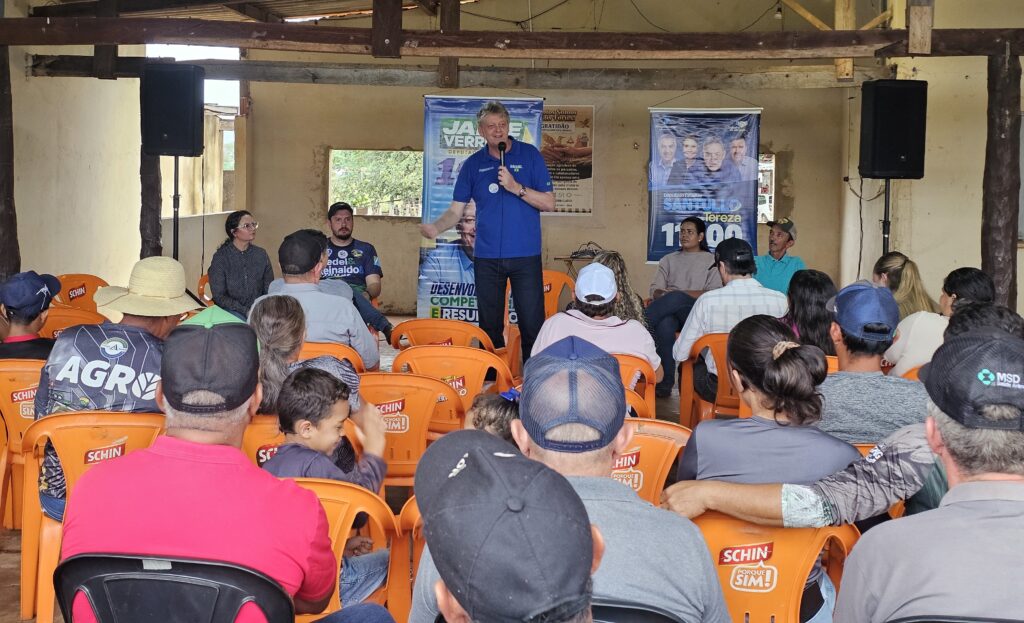 Jaime Verruck visita Nioaque para agenda de reuniões