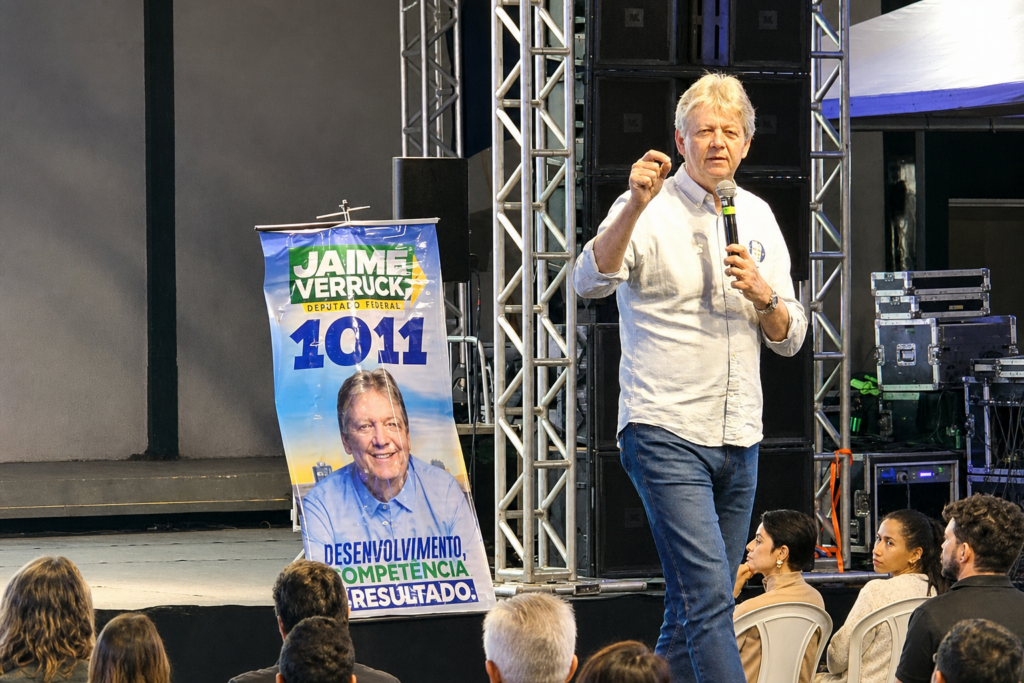 Pesquisa aponta Jaime Verruck na liderança entre candidatos do Republicanos